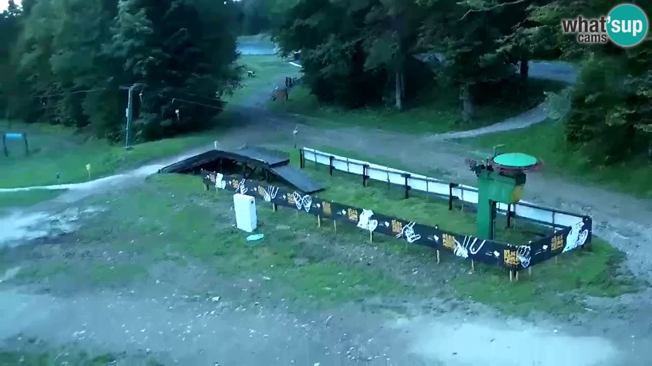 Smučišče Mariborsko Pohorje – spletna kamera Ruška zgoraj