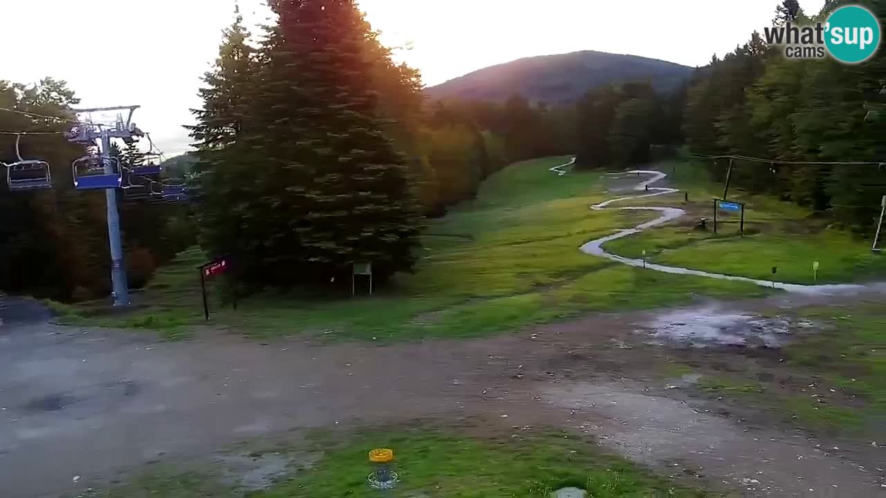 Smučišče Mariborsko Pohorje – spletna kamera Ruška zgoraj
