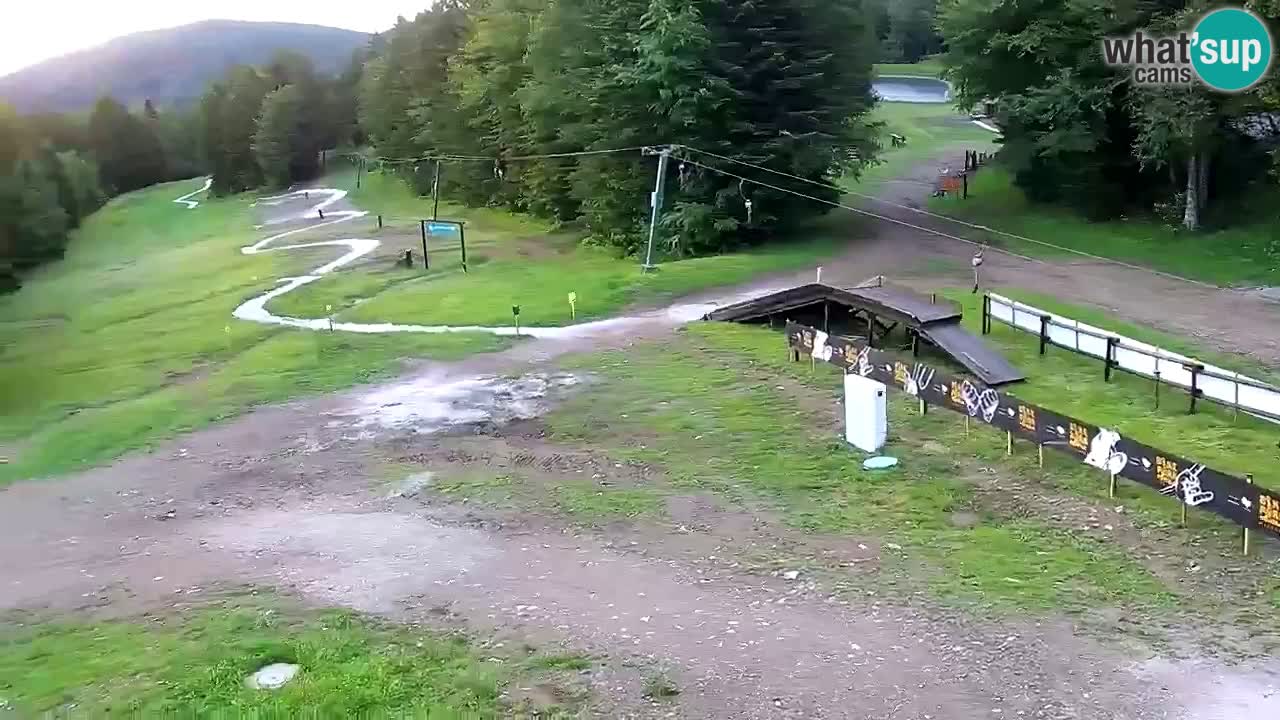 Smučišče Mariborsko Pohorje – spletna kamera Ruška zgoraj