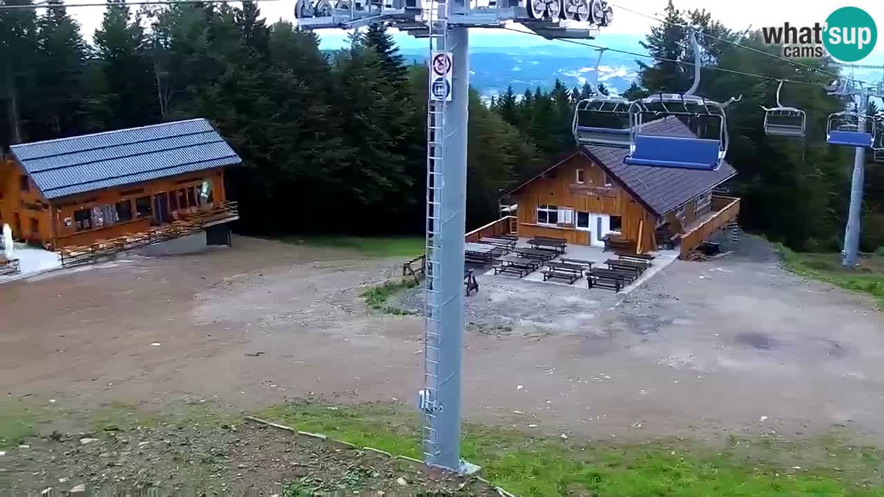 Smučišče Mariborsko Pohorje – spletna kamera Ruška zgoraj