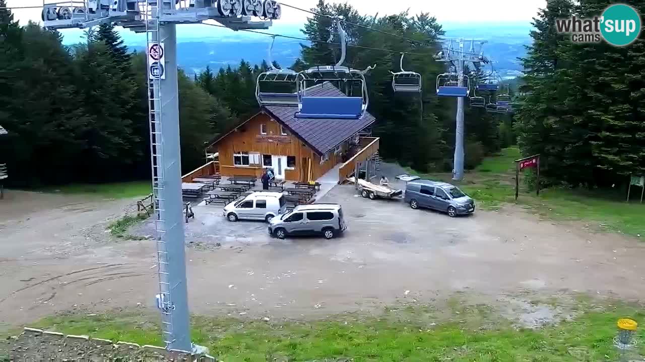 Stations de ski Maribor Pohorje web cam Ruška