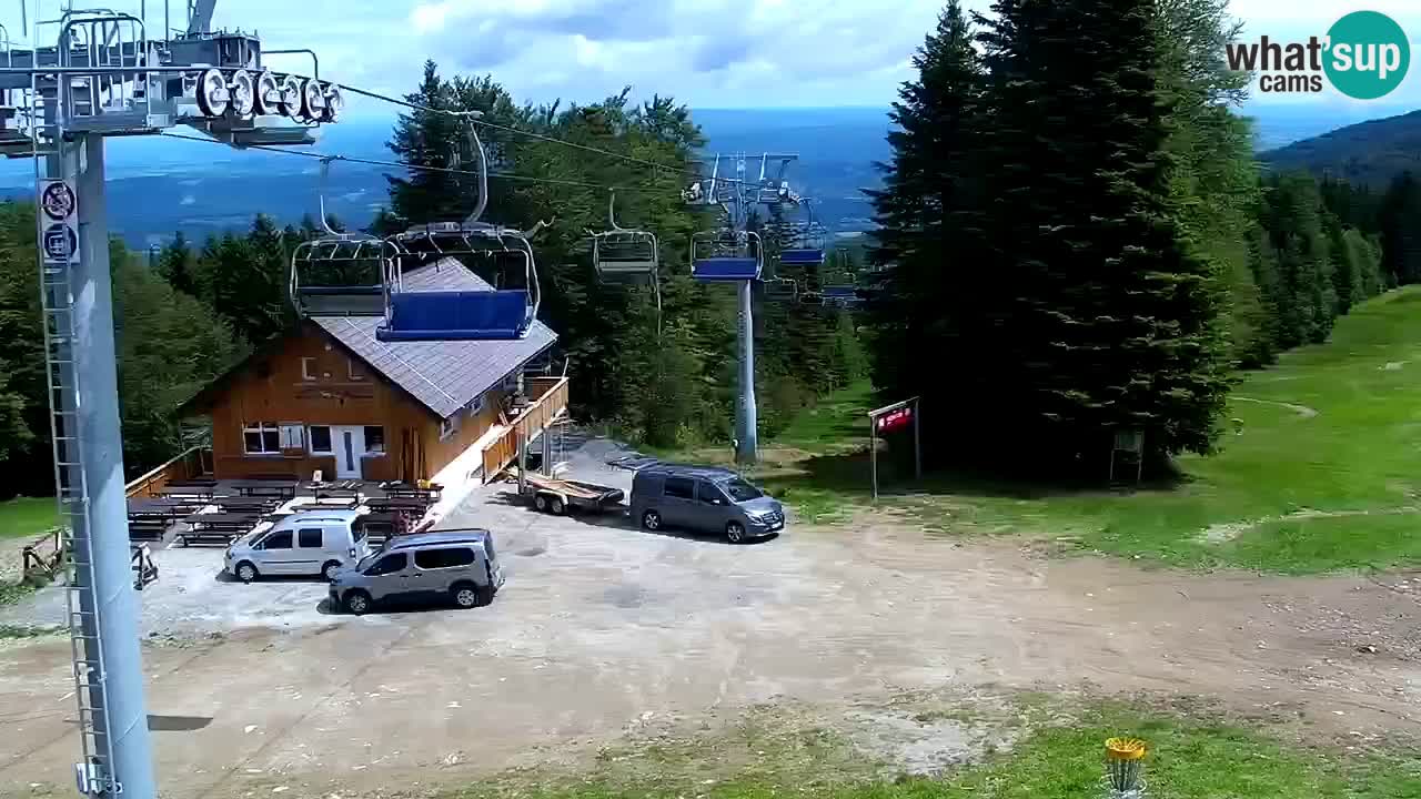Stations de ski Maribor Pohorje web cam Ruška