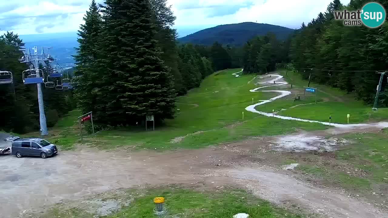 Smučišče Mariborsko Pohorje – spletna kamera Ruška zgoraj