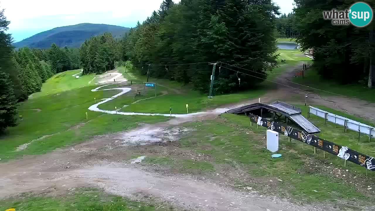 Smučišče Mariborsko Pohorje – spletna kamera Ruška zgoraj
