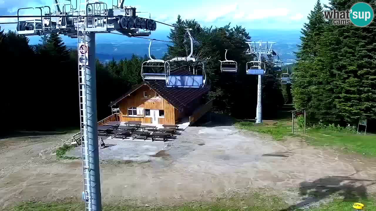Stations de ski Maribor Pohorje web cam Ruška