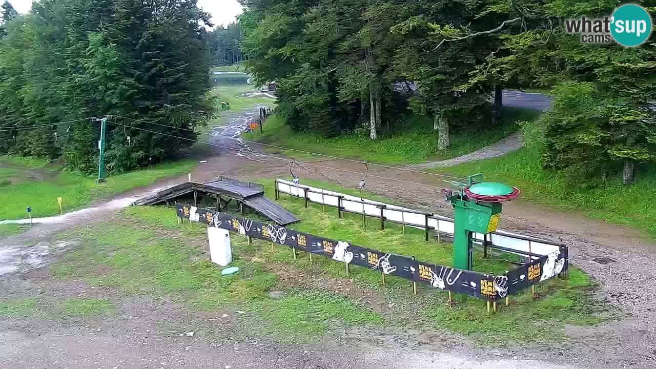 Smučišče Mariborsko Pohorje – spletna kamera Ruška zgoraj