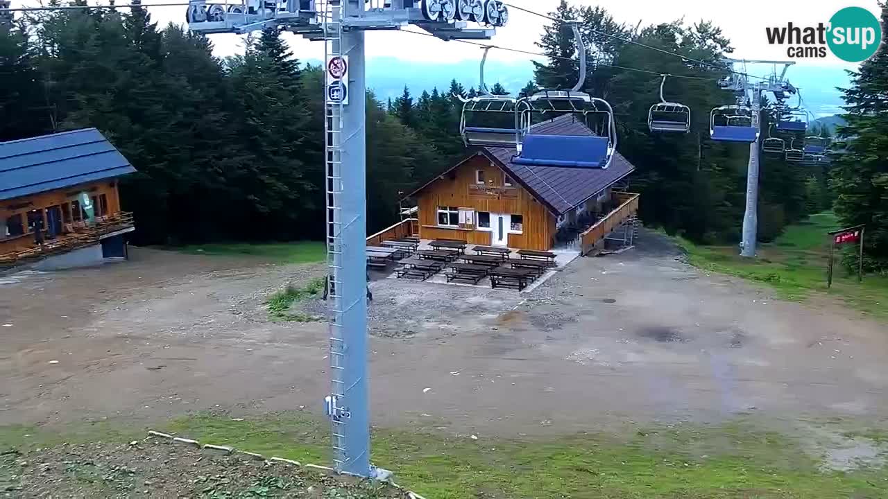 Smučišče Mariborsko Pohorje – spletna kamera Ruška zgoraj