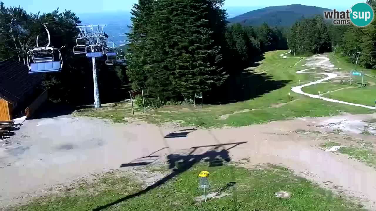 Smučišče Mariborsko Pohorje – spletna kamera Ruška zgoraj