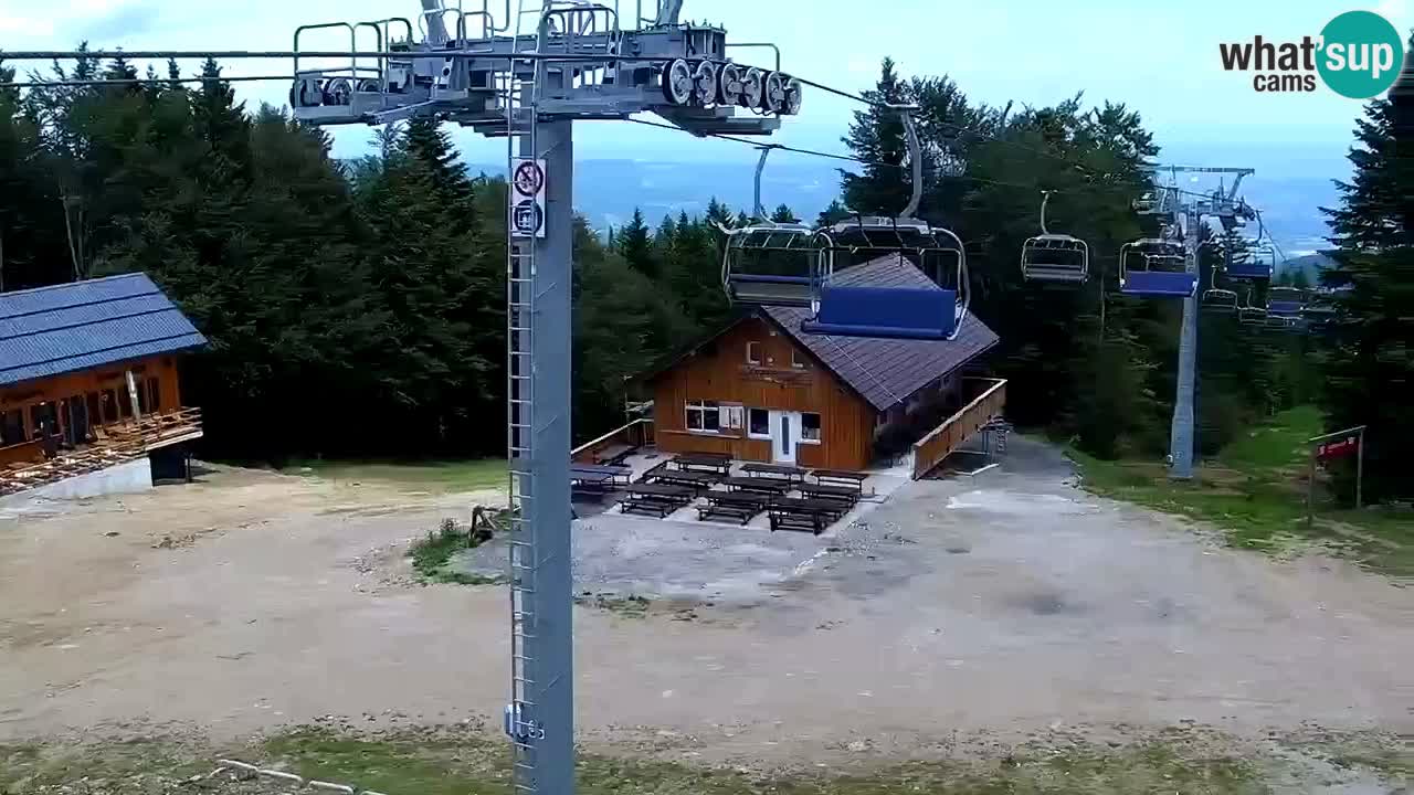 Stations de ski Maribor Pohorje web cam Ruška