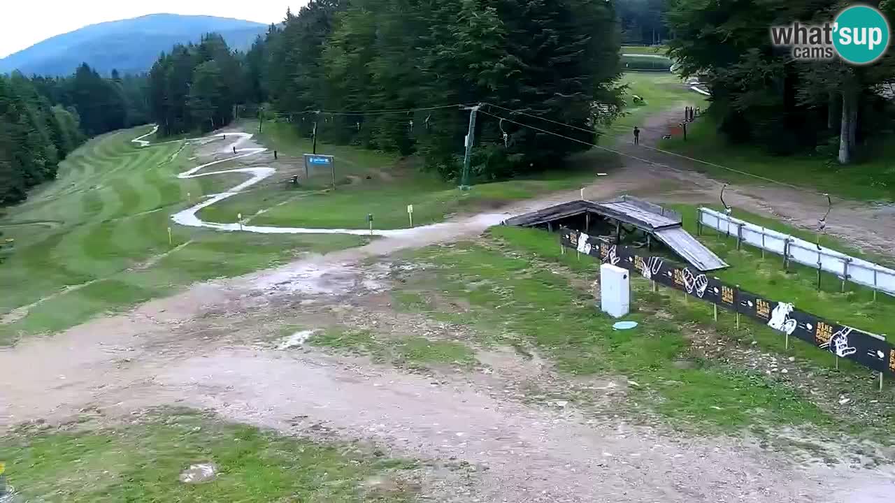 Stations de ski Maribor Pohorje web cam Ruška