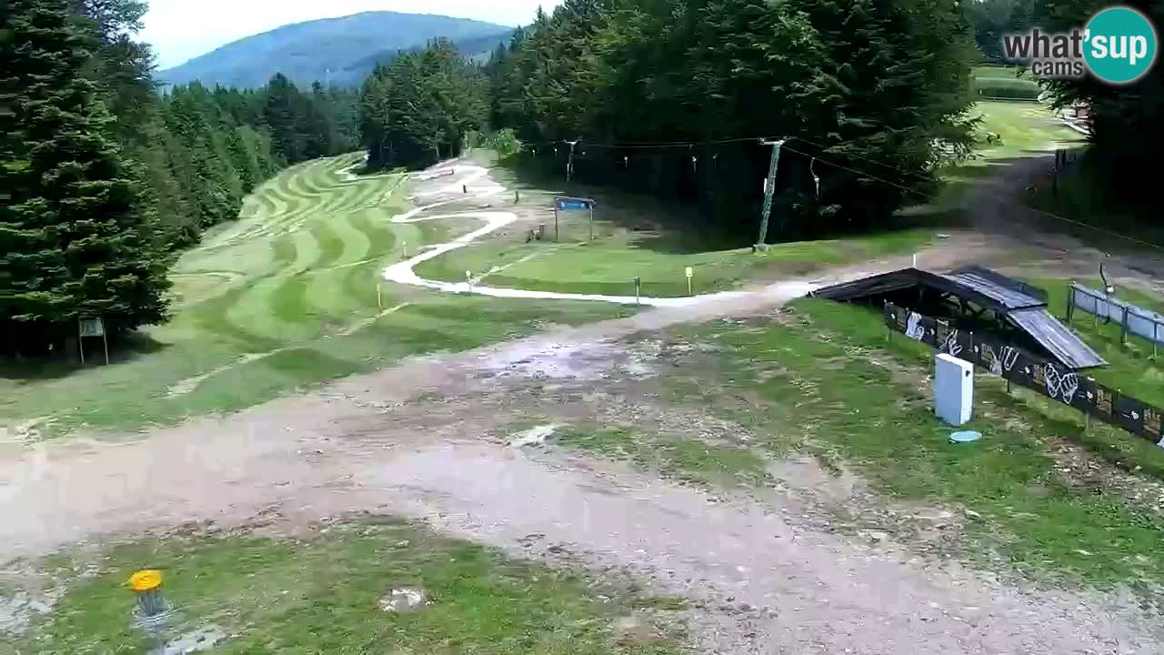 Smučišče Mariborsko Pohorje – spletna kamera Ruška zgoraj