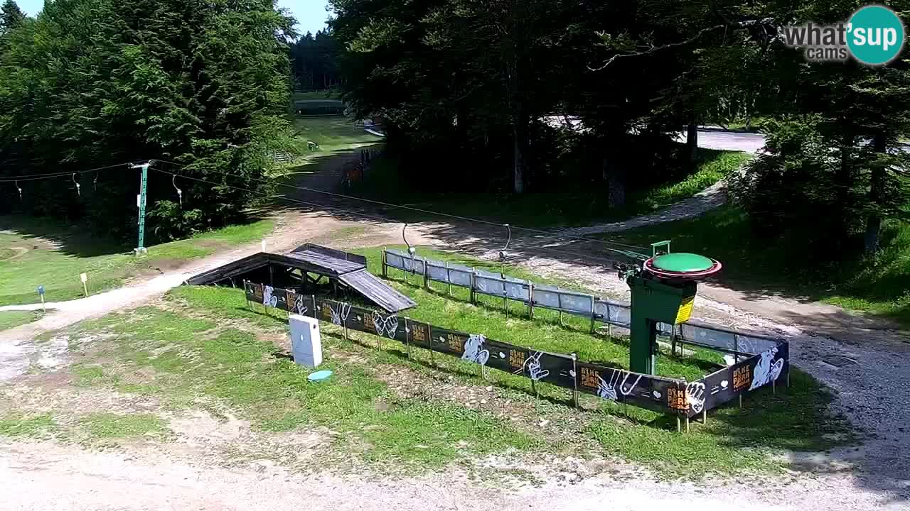Smučišče Mariborsko Pohorje – spletna kamera Ruška zgoraj