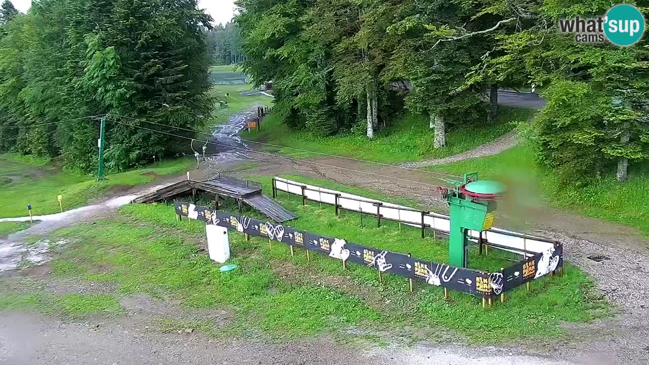Smučišče Mariborsko Pohorje – spletna kamera Ruška zgoraj