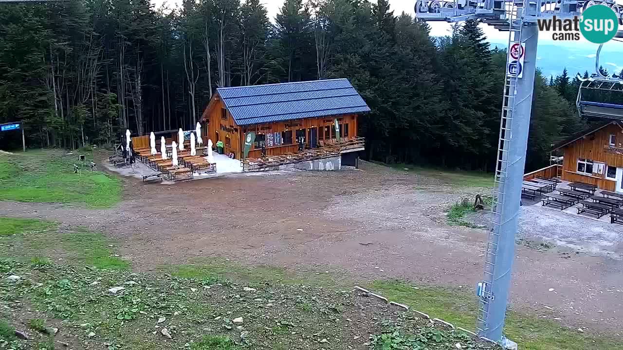 Smučišče Mariborsko Pohorje – spletna kamera Ruška zgoraj