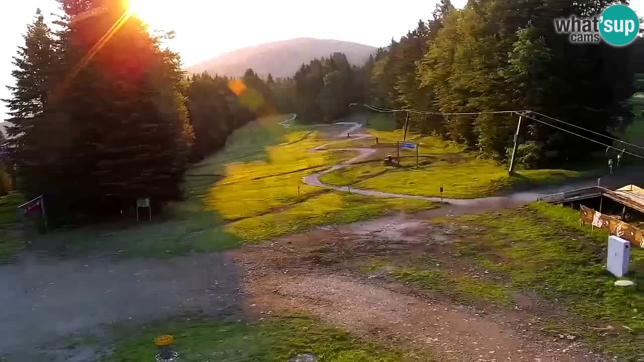 Smučišče Mariborsko Pohorje – spletna kamera Ruška zgoraj