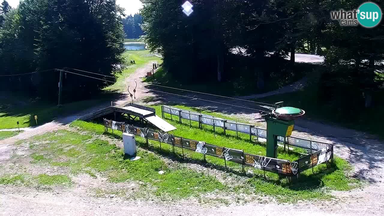 Smučišče Mariborsko Pohorje – spletna kamera Ruška zgoraj