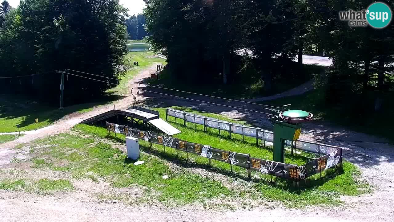 Smučišče Mariborsko Pohorje – spletna kamera Ruška zgoraj