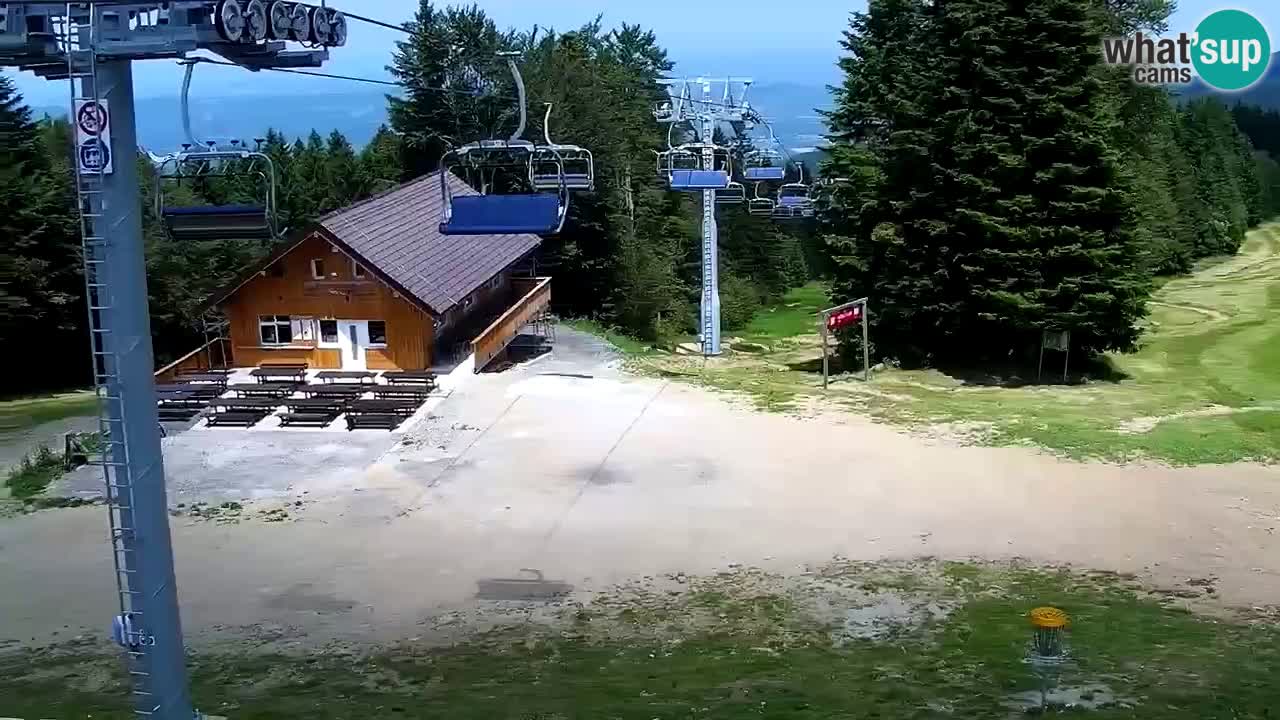 Smučišče Mariborsko Pohorje – spletna kamera Ruška zgoraj