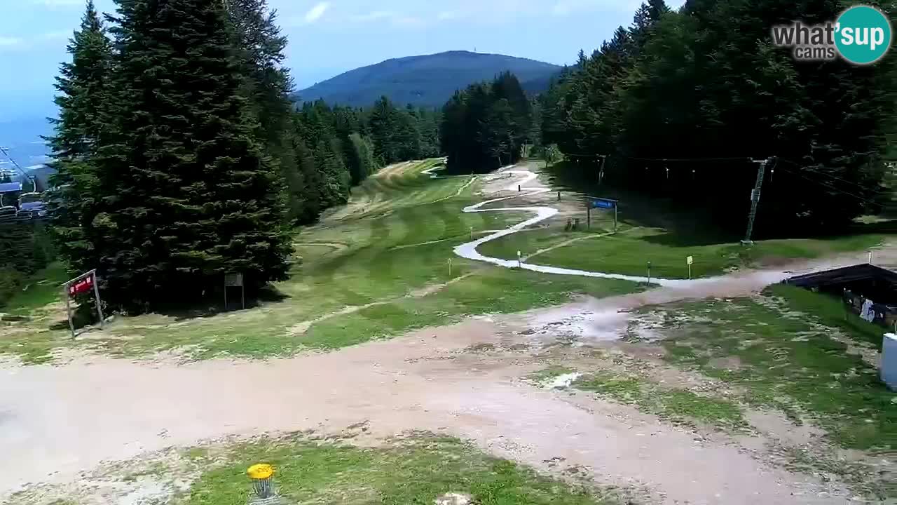 Smučišče Mariborsko Pohorje – spletna kamera Ruška zgoraj