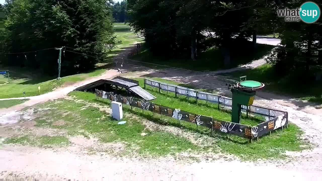 Smučišče Mariborsko Pohorje – spletna kamera Ruška zgoraj
