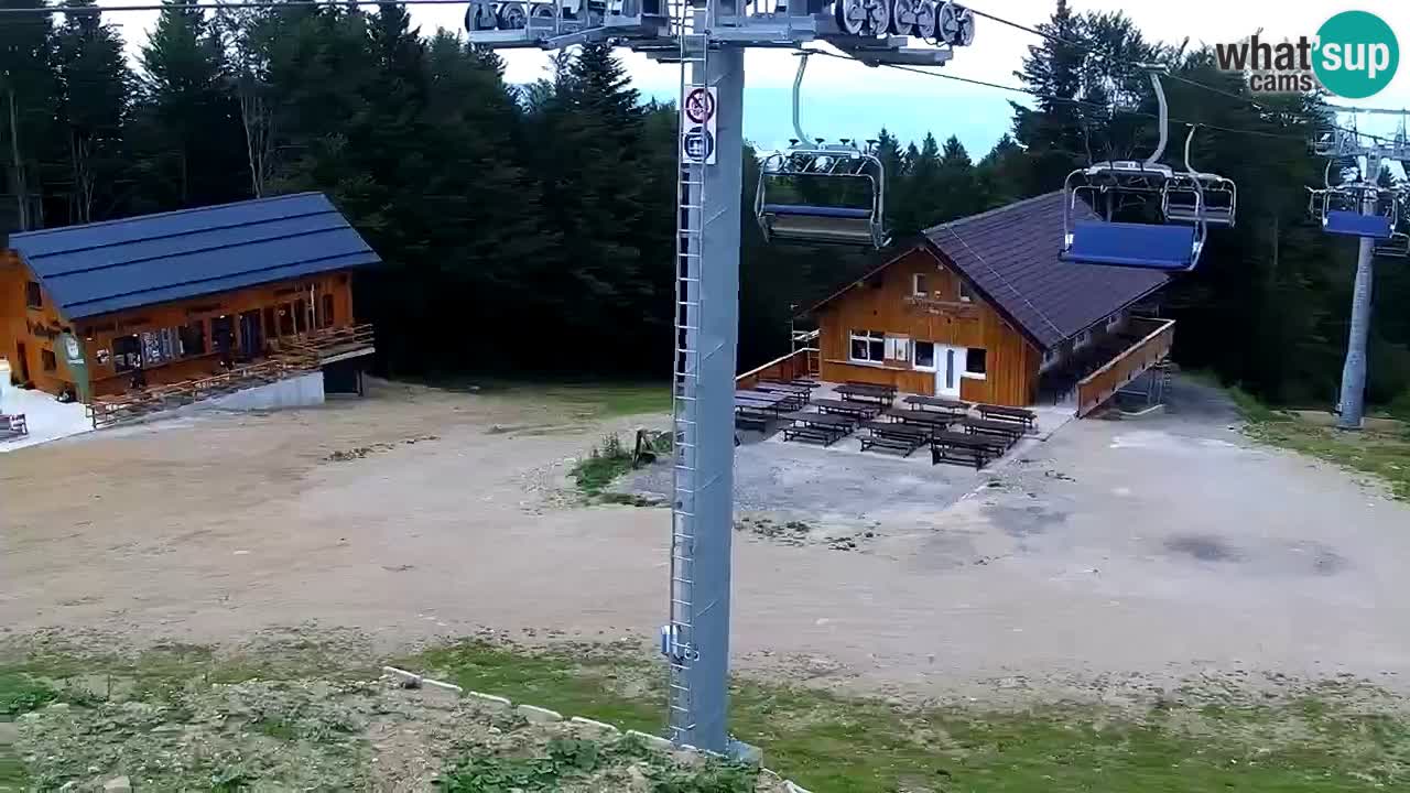 Smučišče Mariborsko Pohorje – spletna kamera Ruška zgoraj