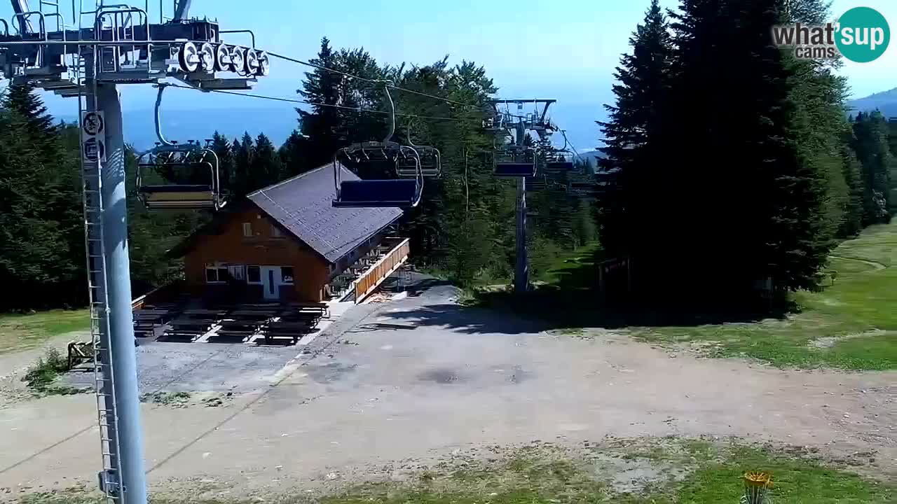 Stations de ski Maribor Pohorje web cam Ruška