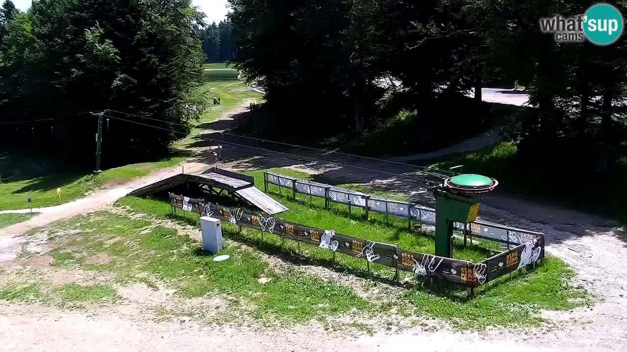 Smučišče Mariborsko Pohorje – spletna kamera Ruška zgoraj