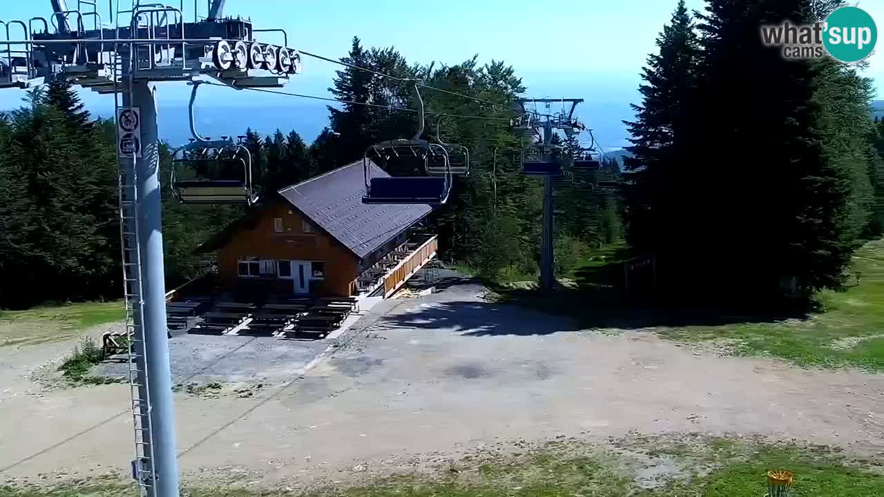Smučišče Mariborsko Pohorje – spletna kamera Ruška zgoraj