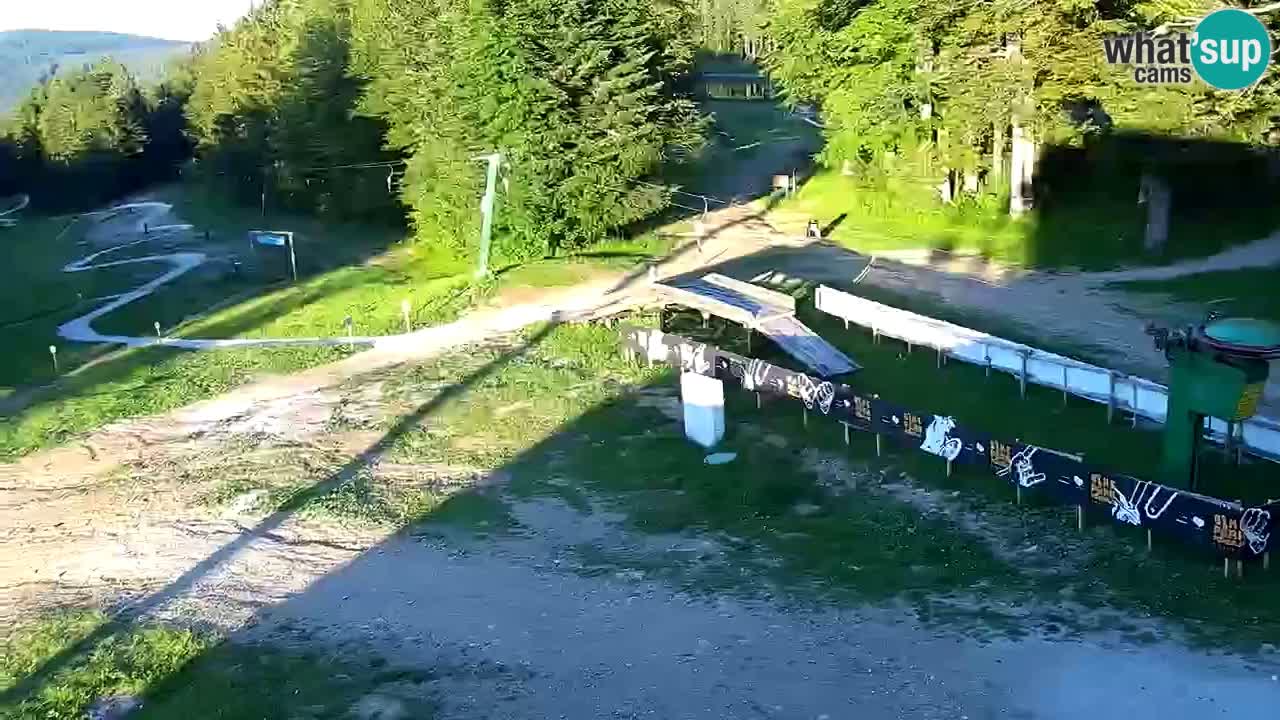 Smučišče Mariborsko Pohorje – spletna kamera Ruška zgoraj