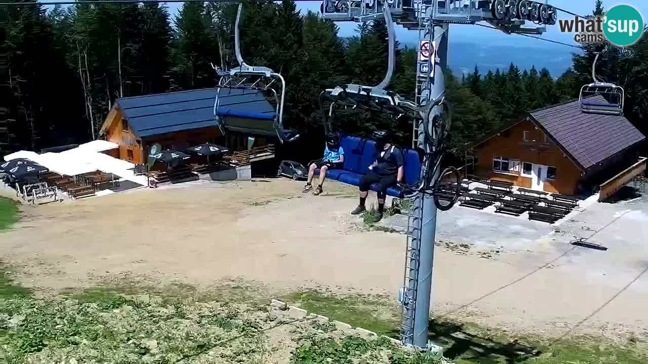 Smučišče Mariborsko Pohorje – spletna kamera Ruška zgoraj