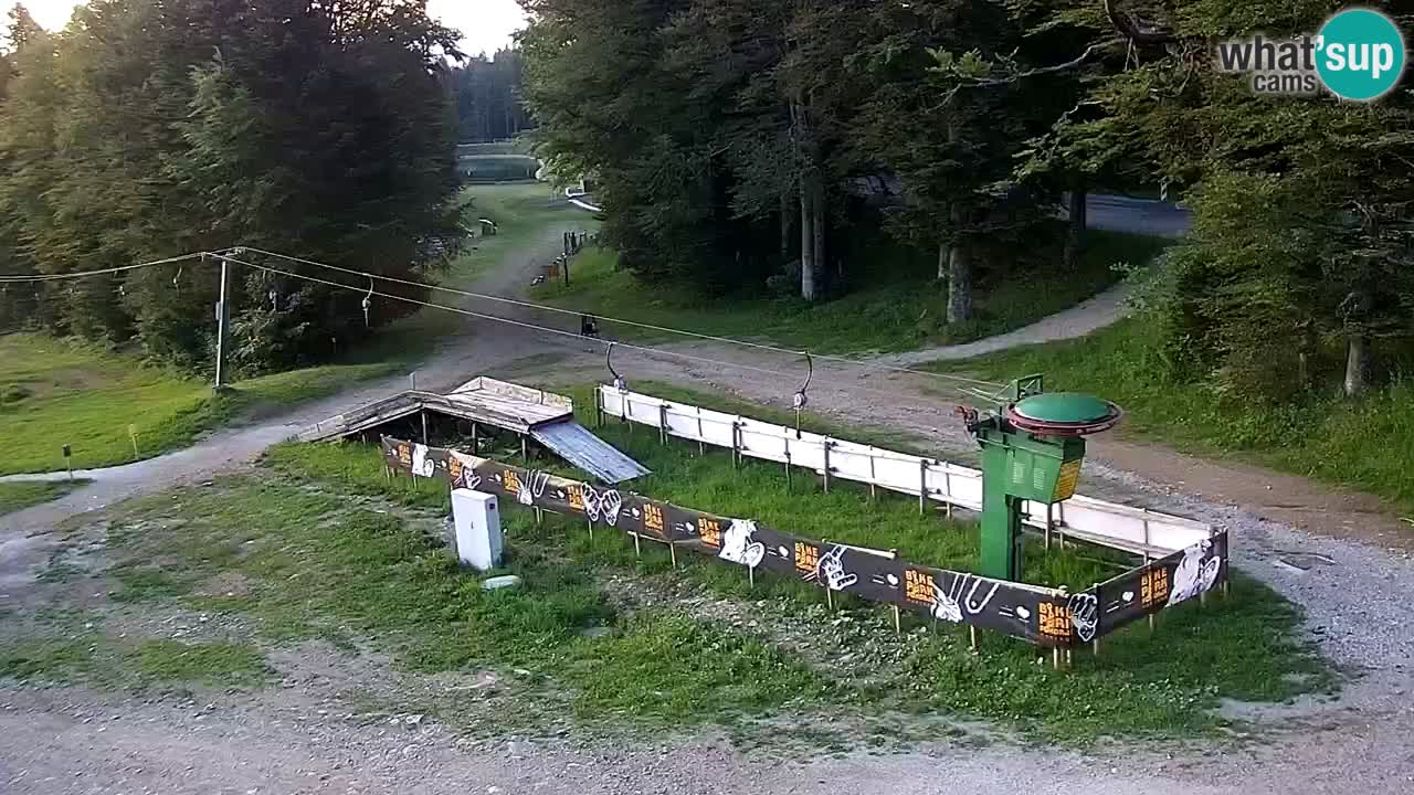 Smučišče Mariborsko Pohorje – spletna kamera Ruška zgoraj