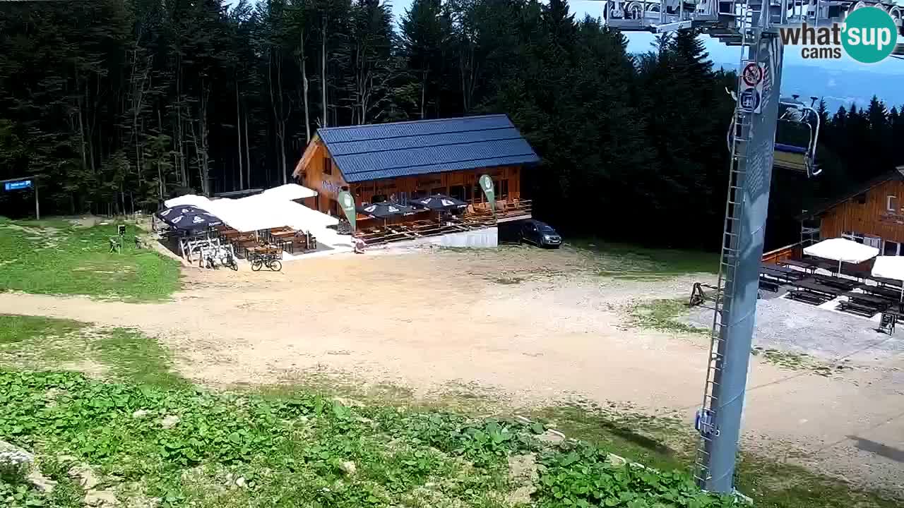 Stations de ski Maribor Pohorje web cam Ruška