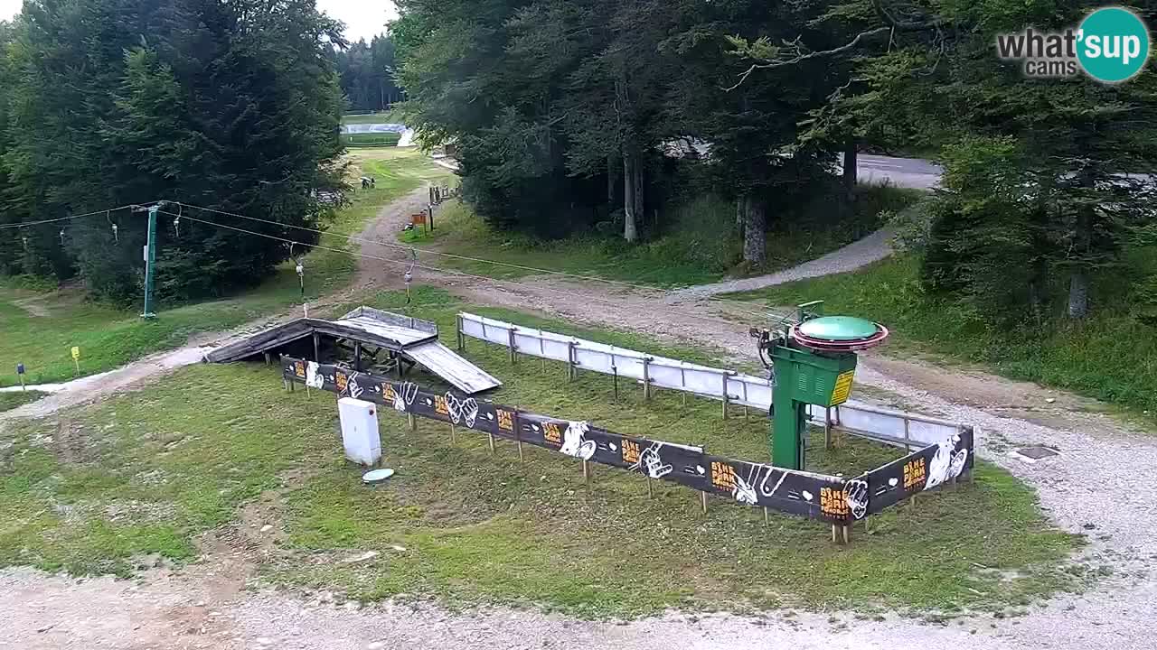 Smučišče Mariborsko Pohorje – spletna kamera Ruška zgoraj