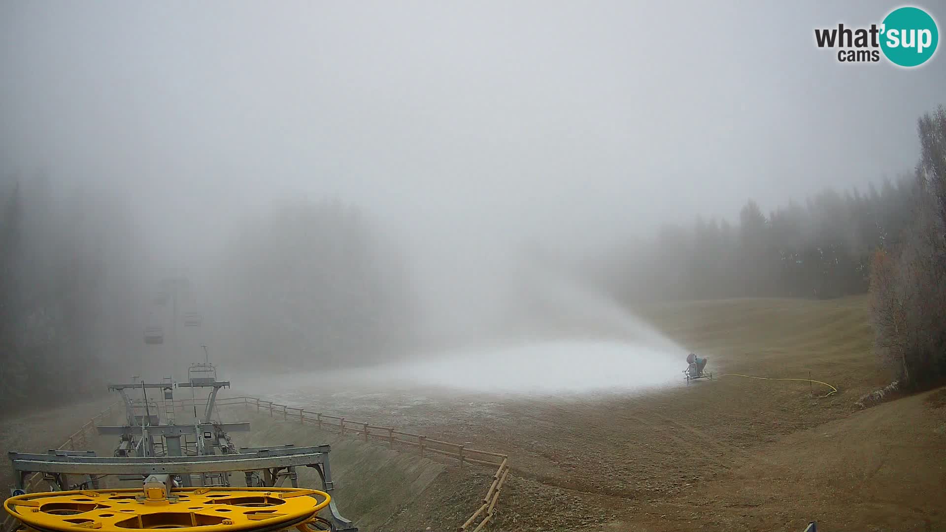 Spletna kamera Pohorje Ruška | Spodnja postaja