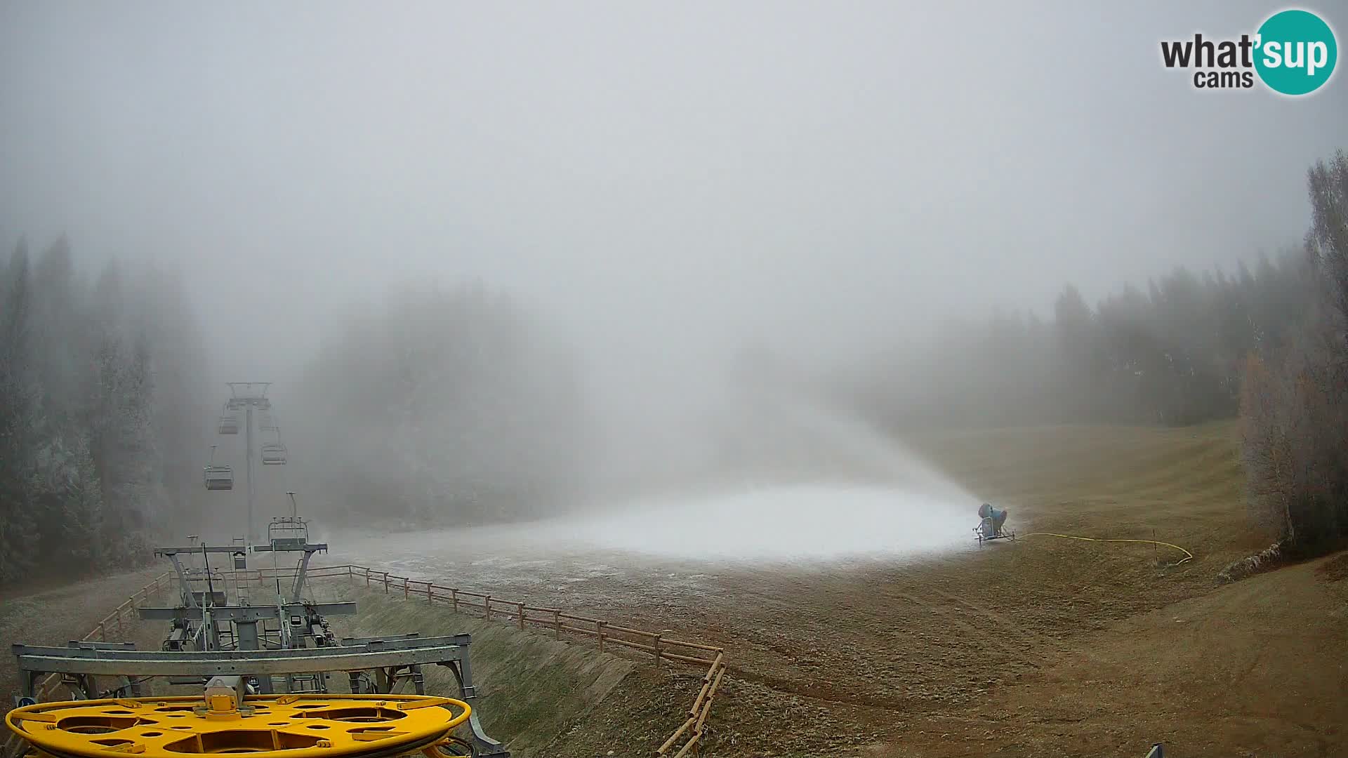 Spletna kamera Pohorje Ruška | Spodnja postaja