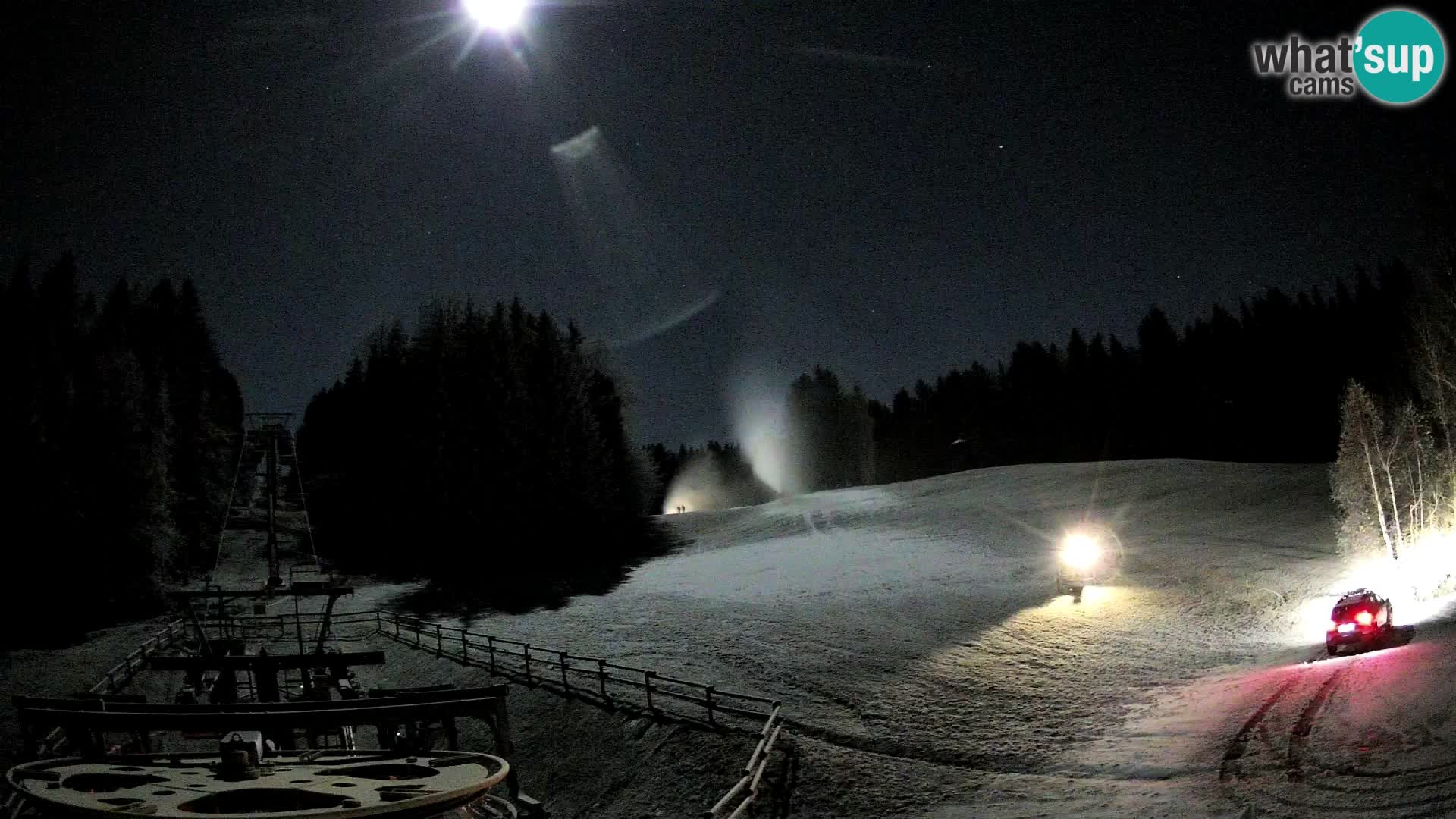 Spletna kamera Pohorje Ruška | Spodnja postaja