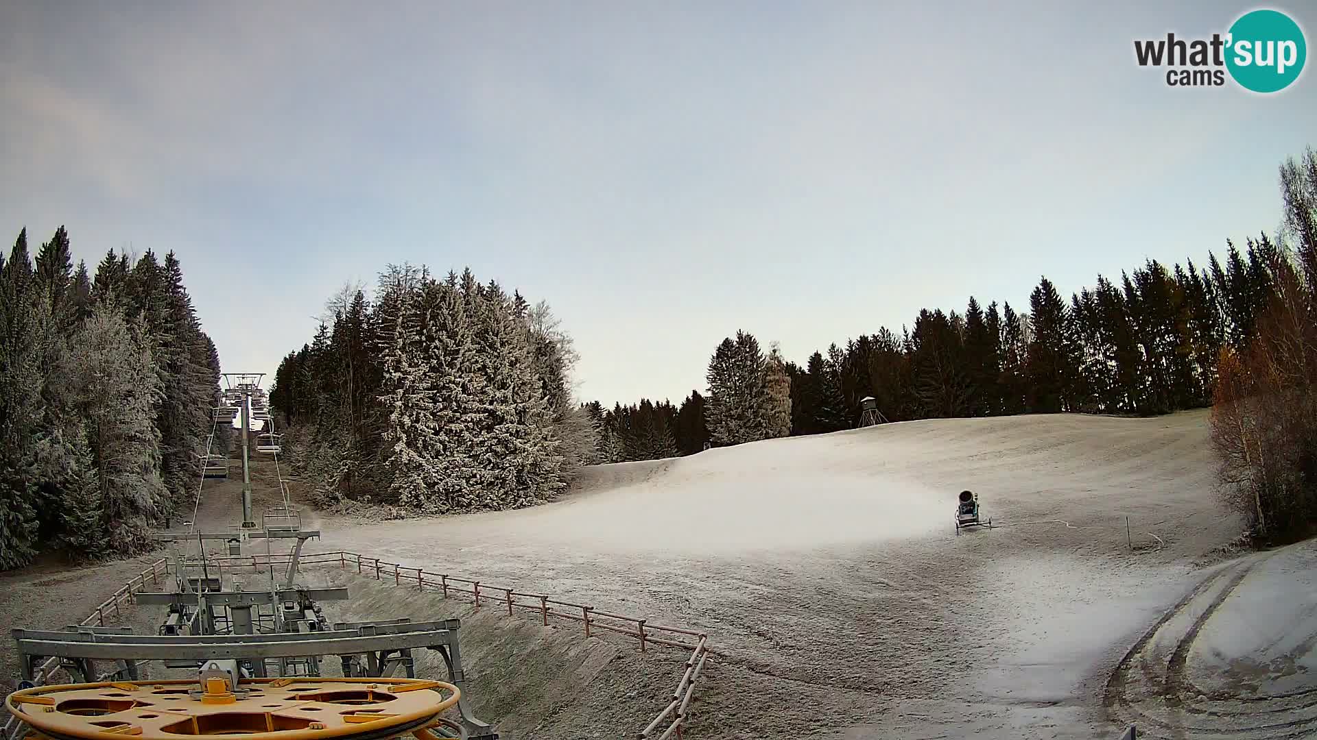 Spletna kamera Pohorje Ruška | Spodnja postaja