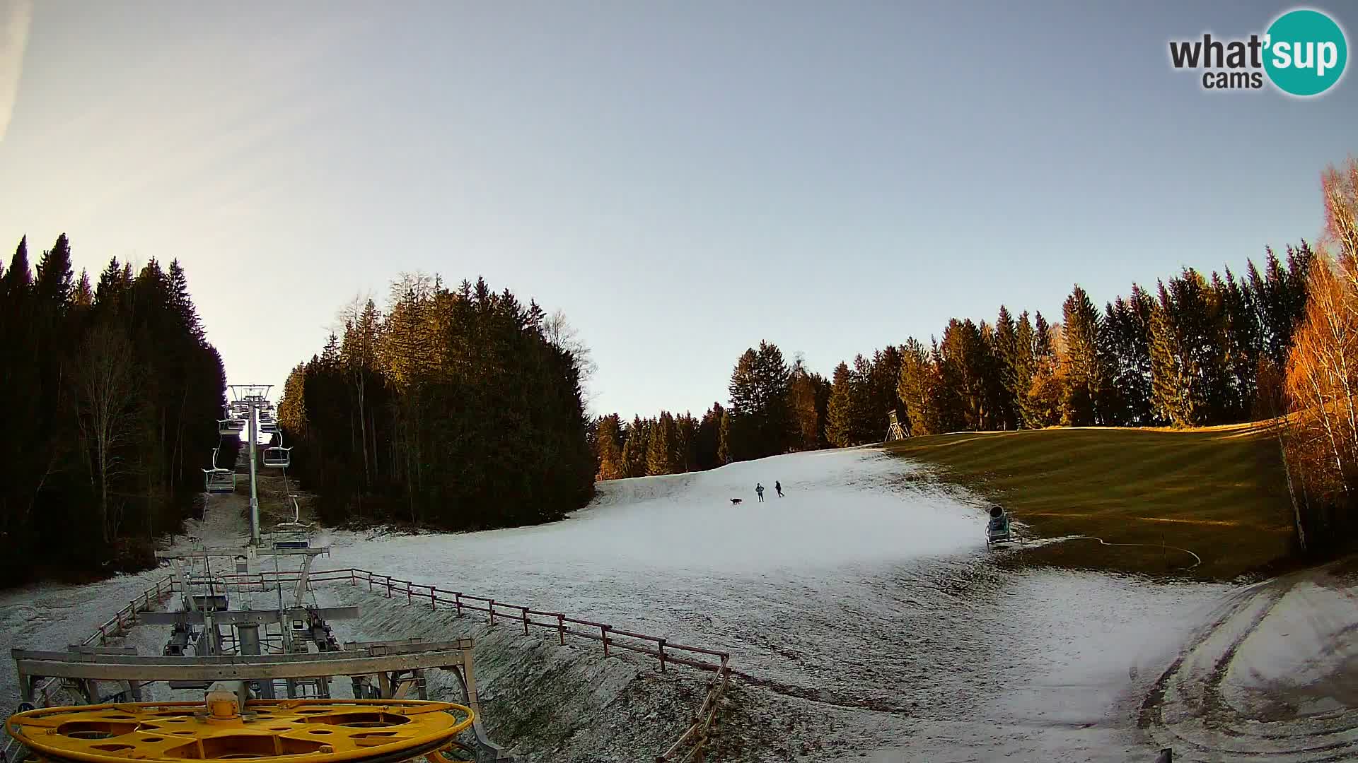 Spletna kamera Pohorje Ruška | Spodnja postaja