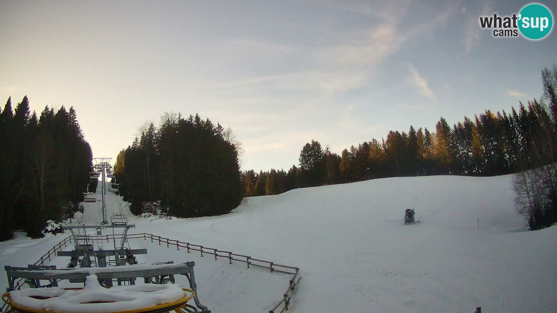 Spletna kamera Pohorje Ruška | Spodnja postaja