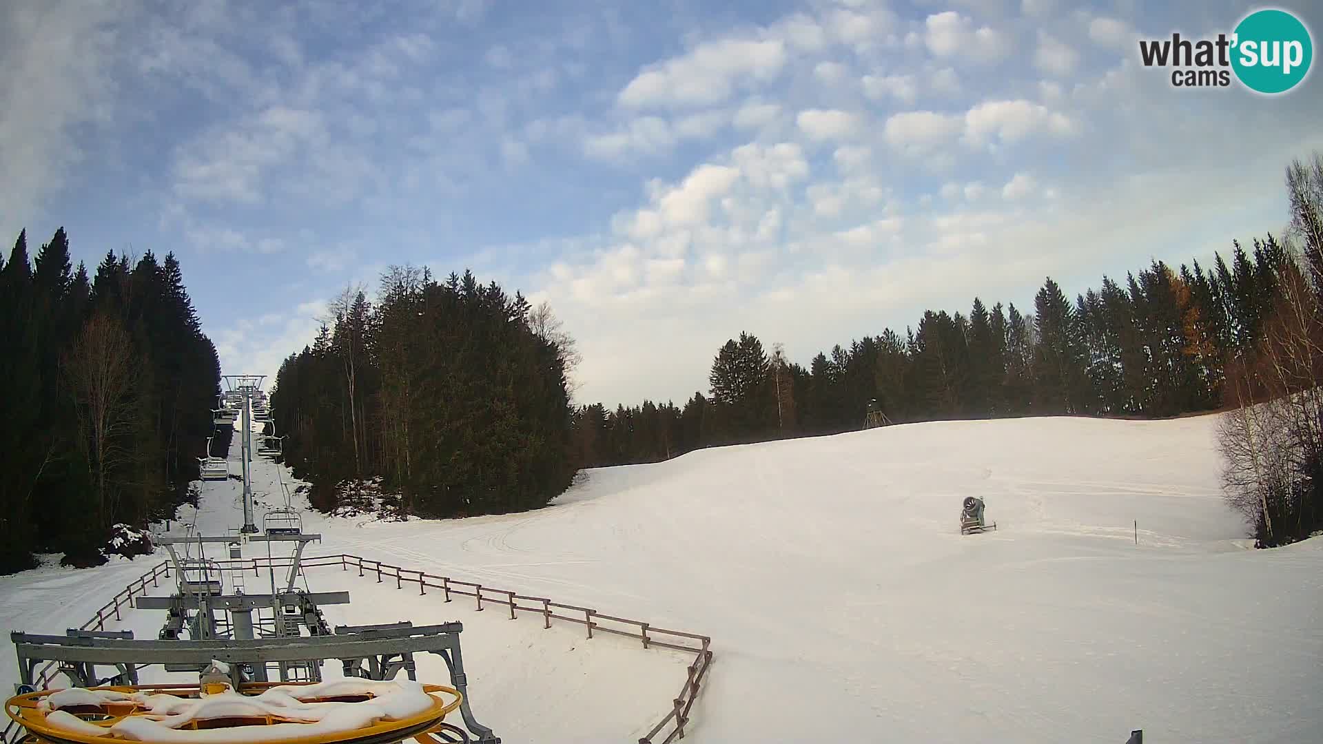 Spletna kamera Pohorje Ruška | Spodnja postaja