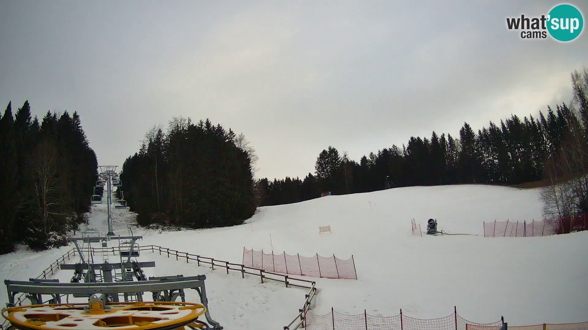 Spletna kamera Pohorje Ruška | Spodnja postaja