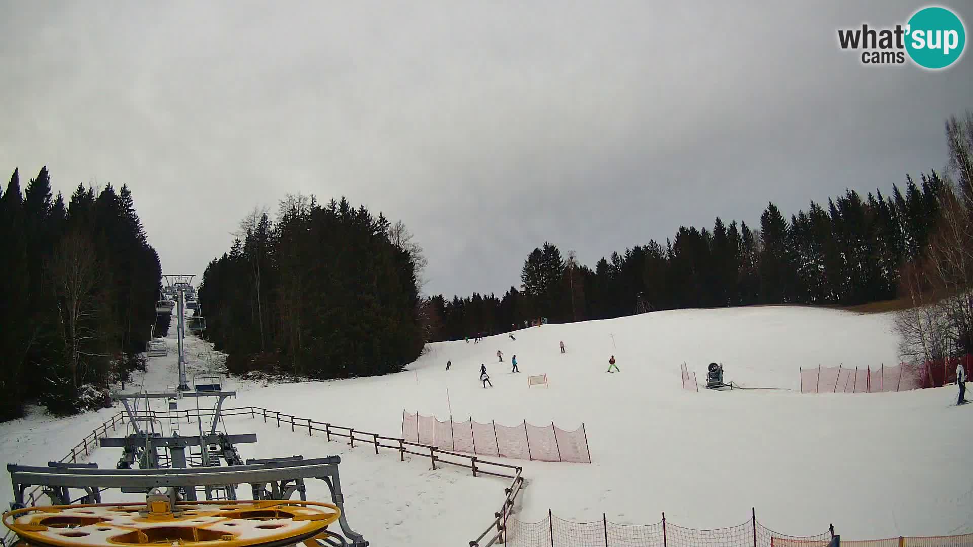 Spletna kamera Pohorje Ruška | Spodnja postaja