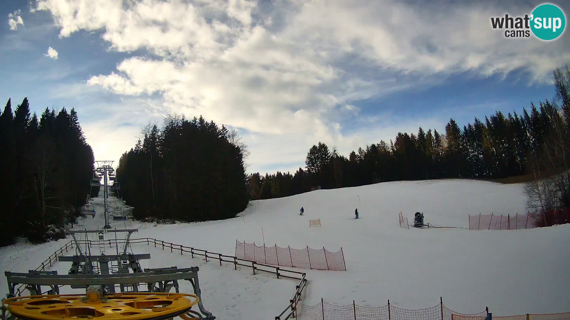 Spletna kamera Pohorje Ruška | Spodnja postaja