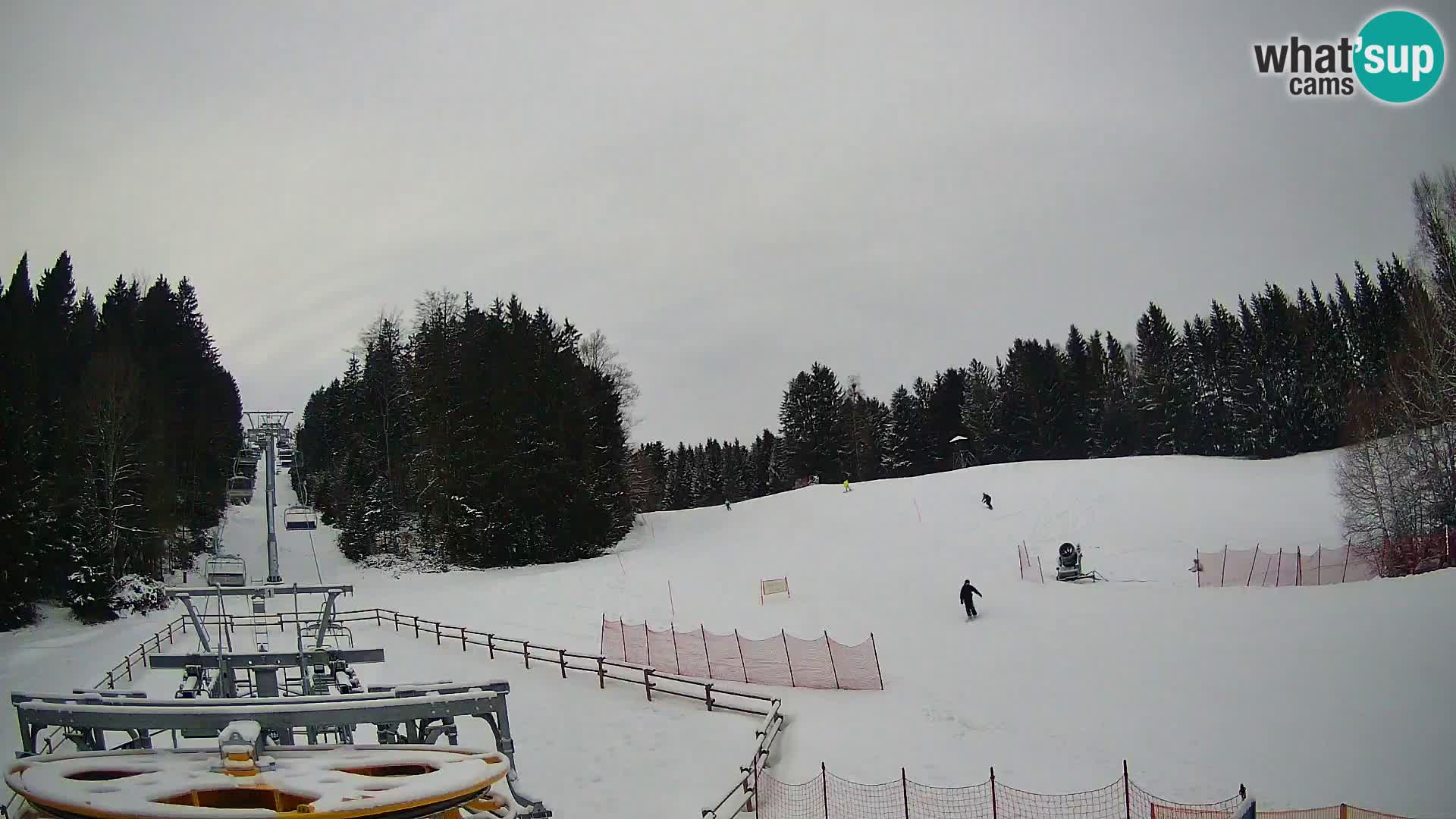 Spletna kamera Pohorje Ruška | Spodnja postaja