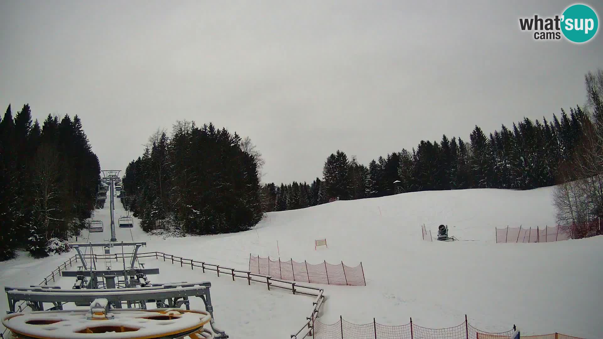 Spletna kamera Pohorje Ruška | Spodnja postaja