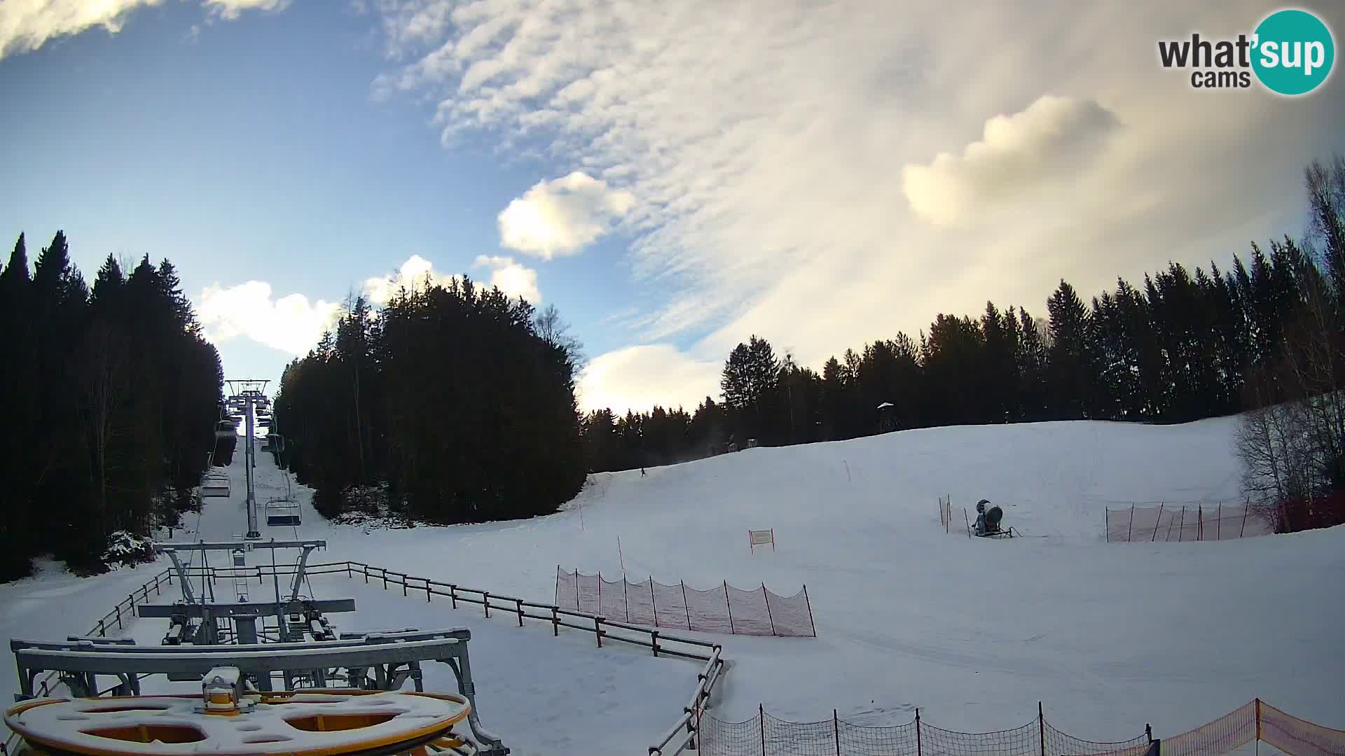 Spletna kamera Pohorje Ruška | Spodnja postaja