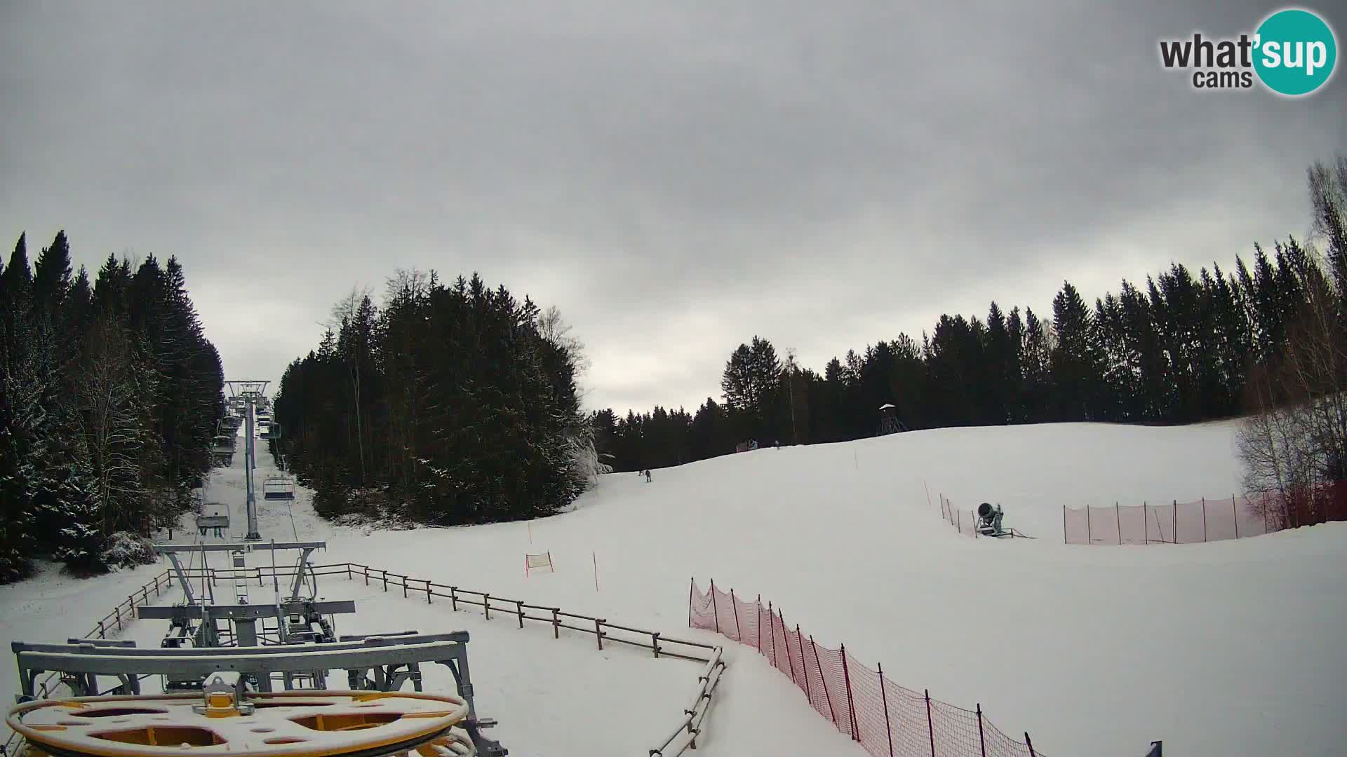 Spletna kamera Pohorje Ruška | Spodnja postaja