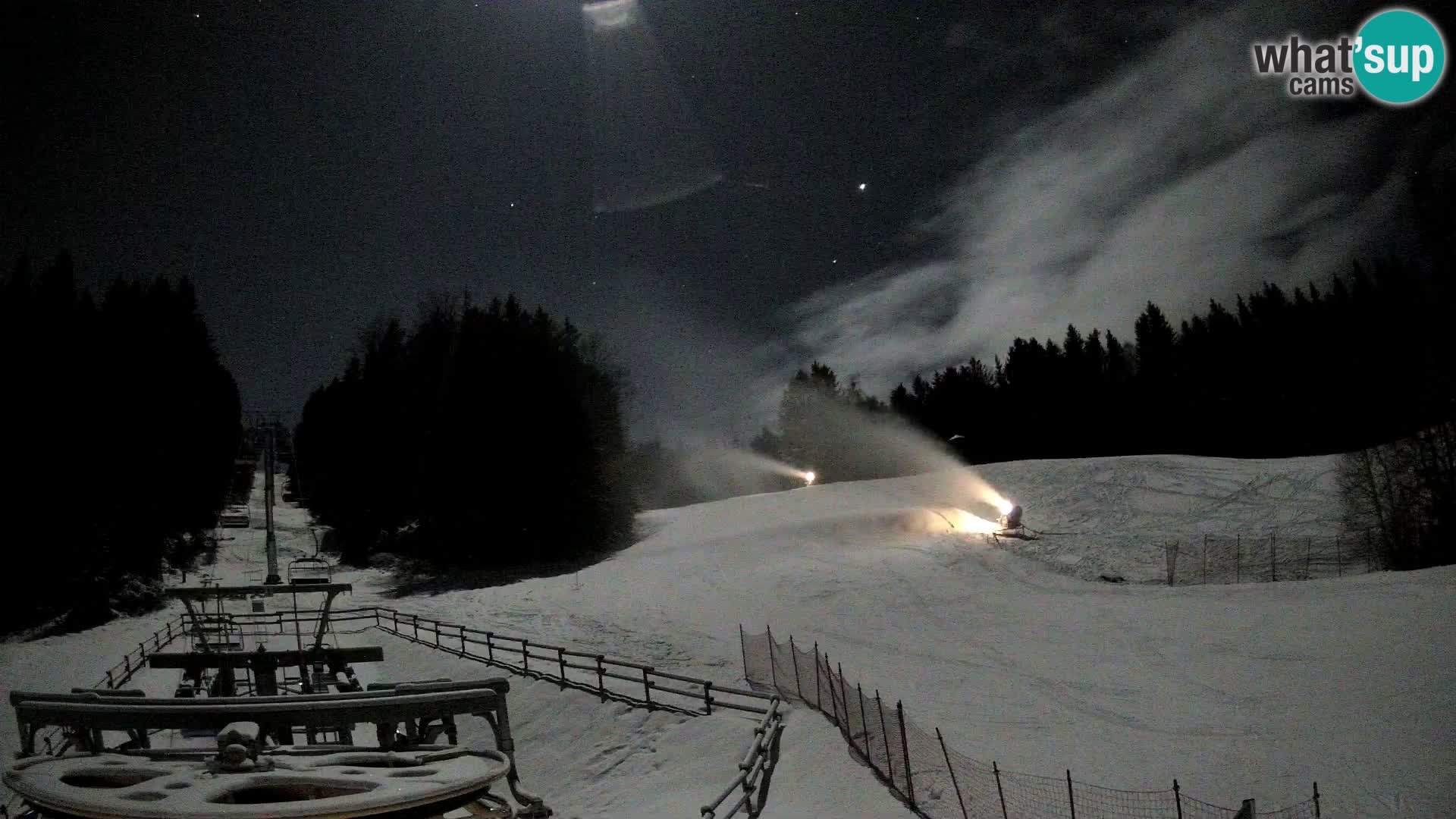 Spletna kamera Pohorje Ruška | Spodnja postaja