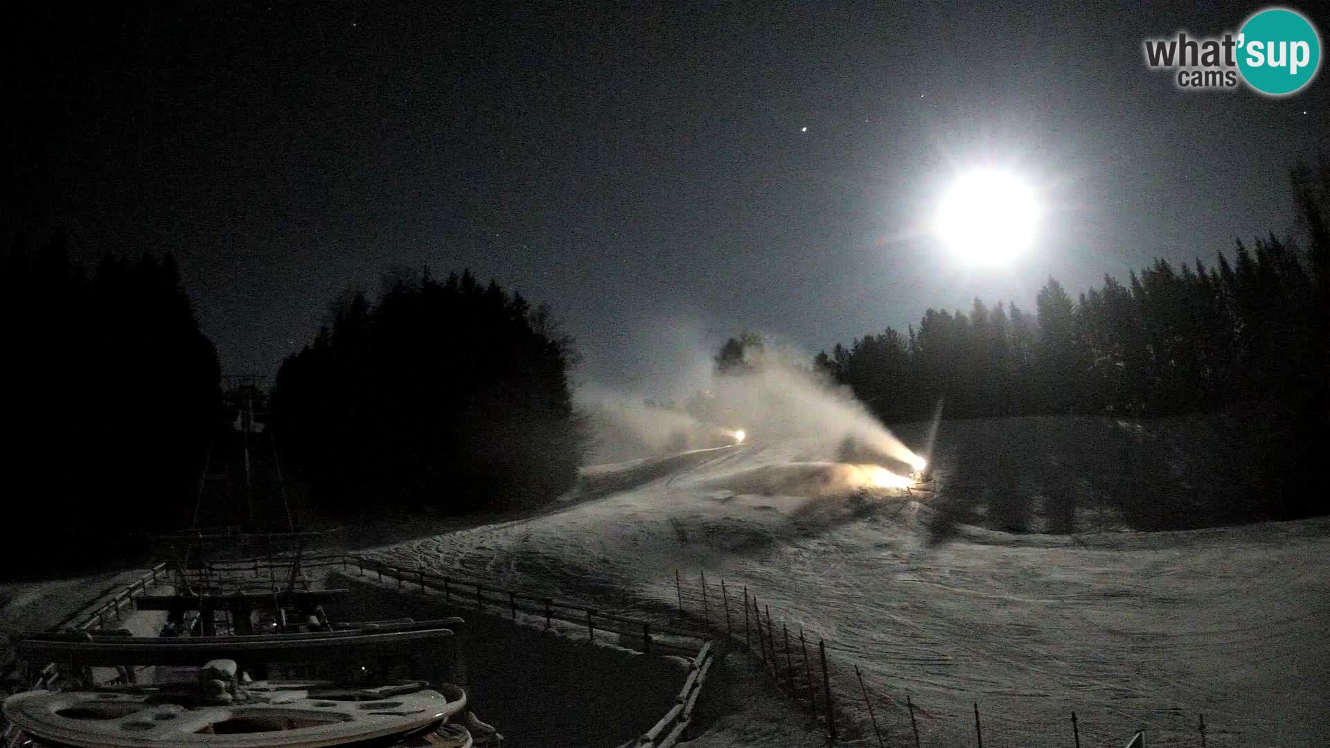 Spletna kamera Pohorje Ruška | Spodnja postaja