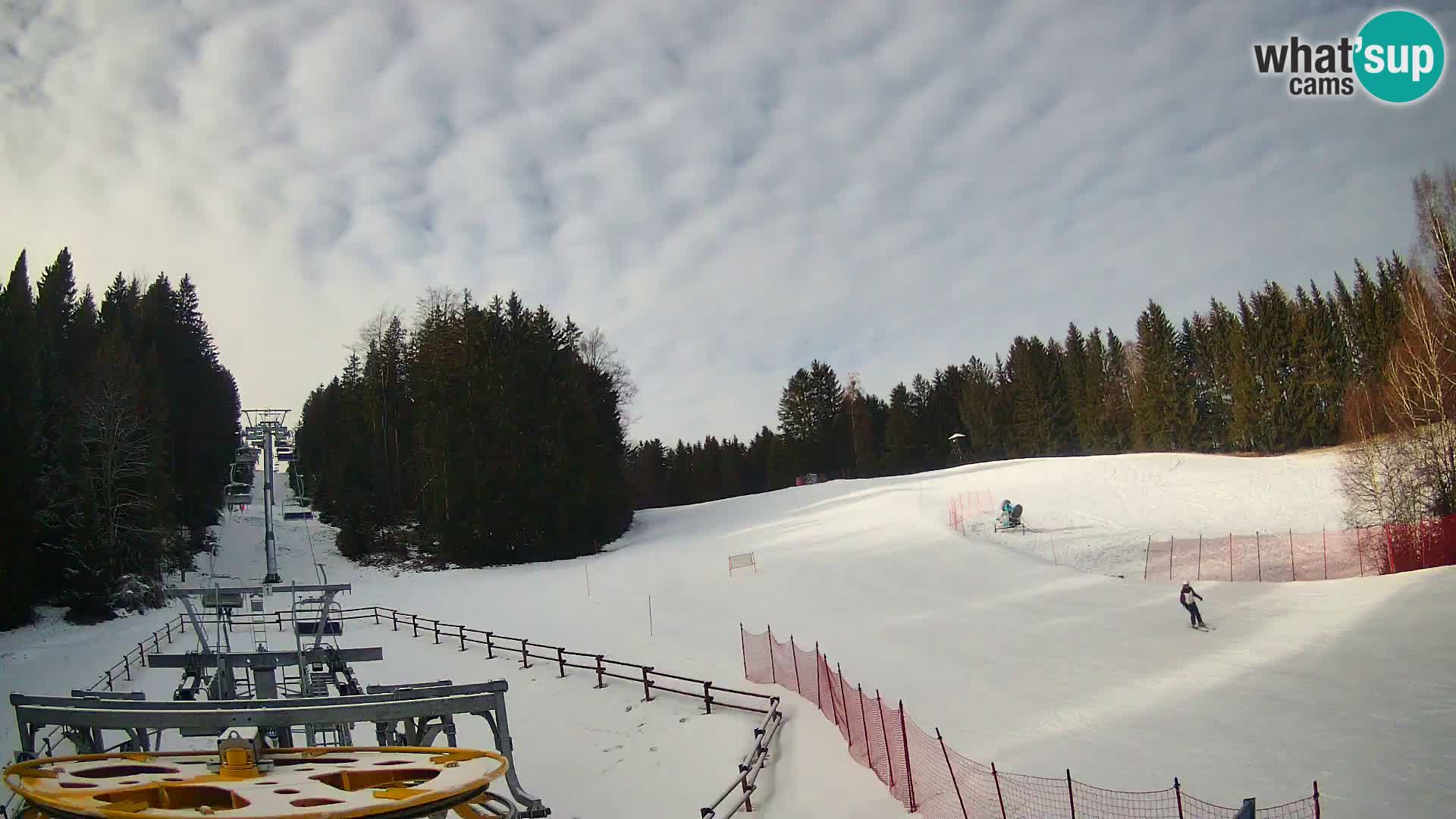 Spletna kamera Pohorje Ruška | Spodnja postaja